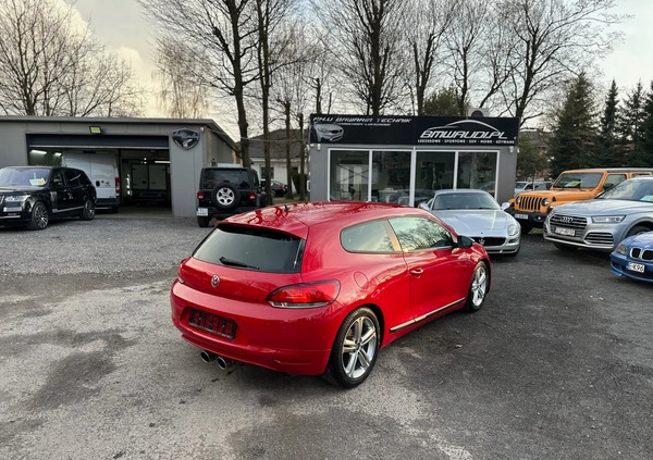 Volkswagen Scirocco cena 25900 przebieg: 220000, rok produkcji 2009 z Szprotawa małe 137